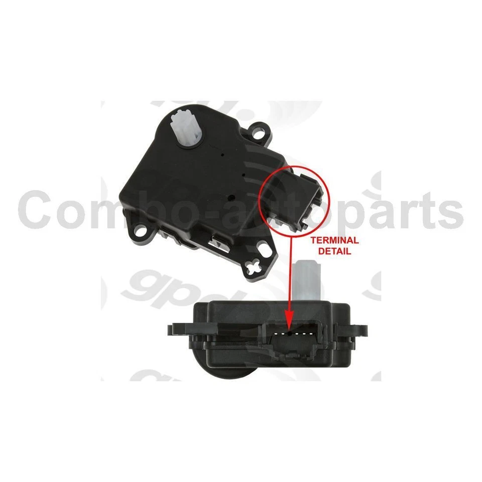1x gpd HVAC Mode Door Actuator For Ford Explorer 2011-2015 - Image 3 of 3