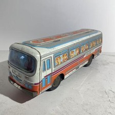 Ichikoh Tin Toy Bus Japan Express Bus Tokyo bound F/S FEDEX