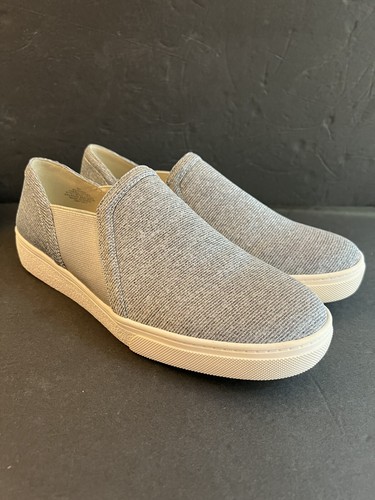 Bandolino Slip On Flat Loafer Womens Sz 9 M Silver/Gold #BDHOSHI - Picture 2 of 4