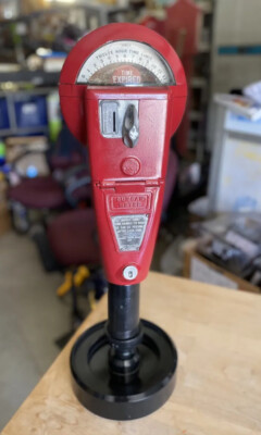 アメリカNYレトロ Duncan Meter コイン式駐車メーター アメリカNYレトロ Duncan Meter コイン式駐車メーター アメリカ