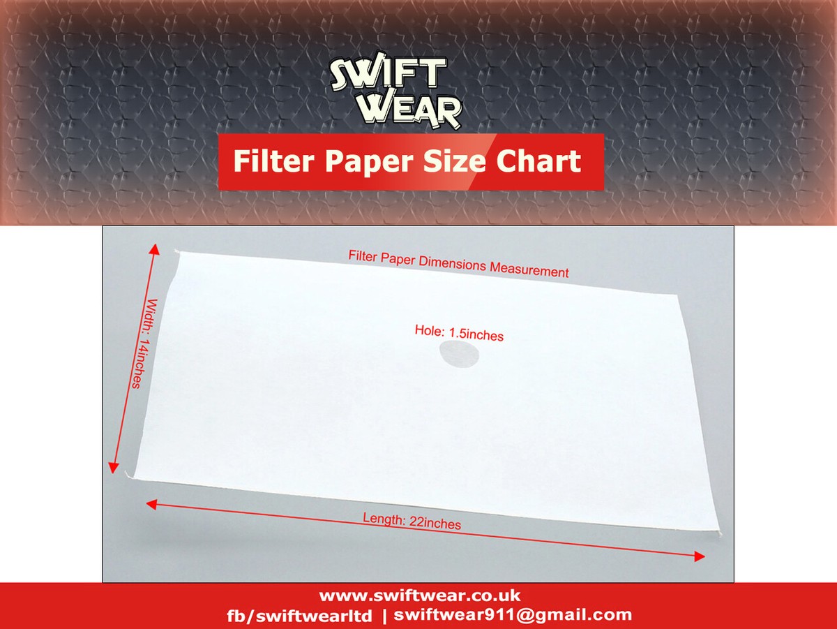 Carta Per Filtro Olio Friggitrice A Pressione - 100 Pezzi, 35.6x55.9 Cm, Foro Centrale 1.5" - Foto 7