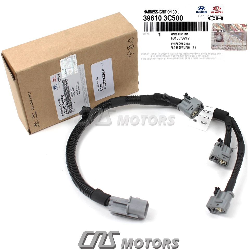 OEM Ignition Coil Harness for 09-18 Borrego Cadenza Sedona Sorento V6 396103C500 Foto 2 de 4