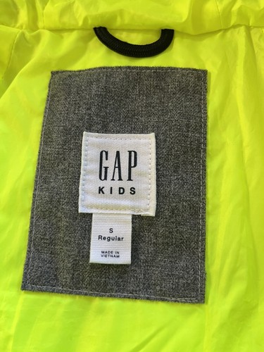 Gap Kids S 6-7 PUFFER JACKET Winter Coat Zipper Hood NWOT - Picture 5 of 12