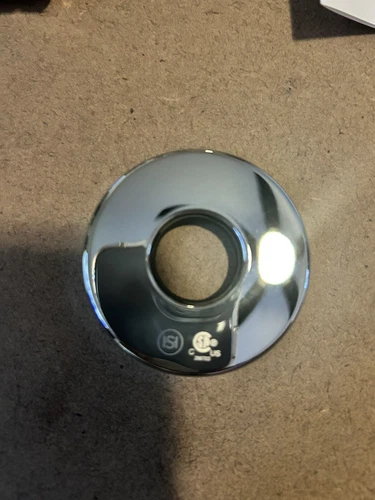 Signature Hardware SHRSC40CP 4" Round Ceiling-Mount Shower Arm & Flange, Chrome - Picture 2 of 6