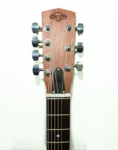 Nuova chitarra acustica 7 corde, chitarra classica Dreadnought SunCity - Foto 7 di 11