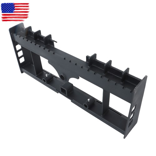 4000lb Heavy-Duty Pallet Fork Frame W Receiver Hitch & Spear Sleeves Skid Steer - Picture 10 of 11