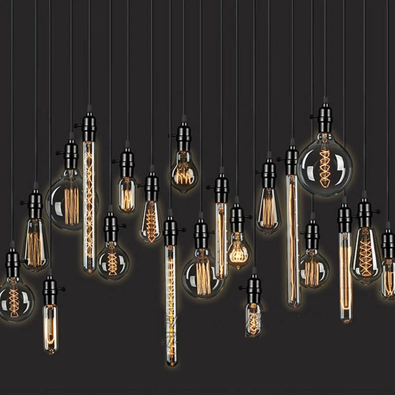 E27 Retro Vintage Edison Antique Flexible LED Spiral Filament Light Bulb 31-40W  - Image 3 of 4