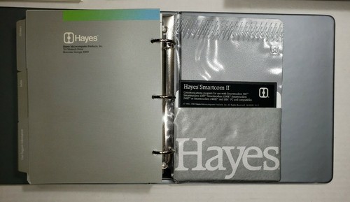 Complete Hayes Smartcom II v2.2 Vintage Software and Manual 5.25" Floppy 1986 - Picture 3 of 5