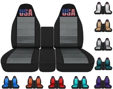 40-20-40 truck front set seat covers fits Ford F250 Super duty 1999 to 2010 USA