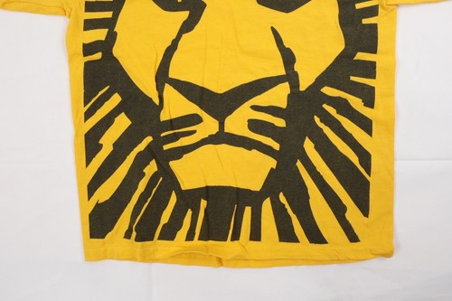Disney The Lion King Kids Youth Medium (M) Broadway Musical Simba Face T-Shirt - Picture 6 of 11