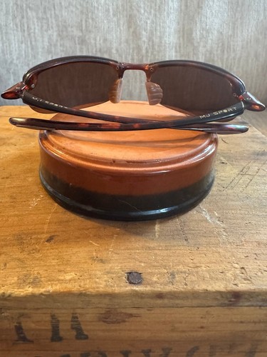 Gafas de sol deportivas Maui Jim MJ marrón tortuga - Imagen 10 de 10