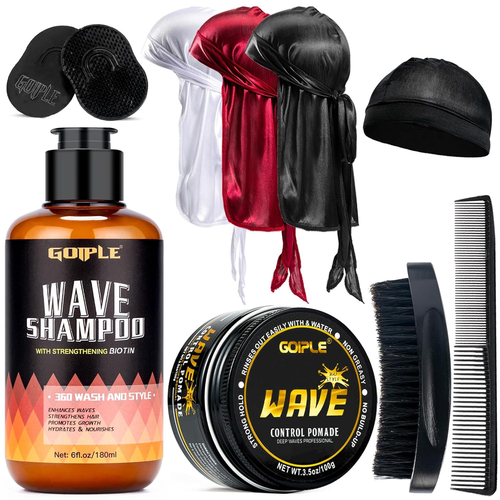 360 Waves Wash Shampoo -Wave Shampoo for Black Men 360 Wave Shampoo Hydration Sh - Picture 12 of 12