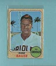 1968 Topps Hank Bauer Balitmore Orioles #513 ⭐️💥🎯EX