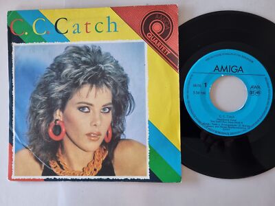 C.C. Catch - Heartbreak hotel/ Heaven and hell/ Wild fire 7'' Vinyl EP Amiga