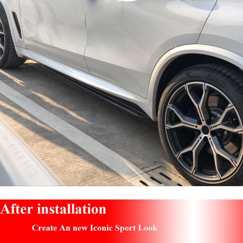 For BMW X5 G05 M-Sport 2019-2024 REAL CARBON Side Skirts Extension Lip BODYKIT - Bild 4 von 13