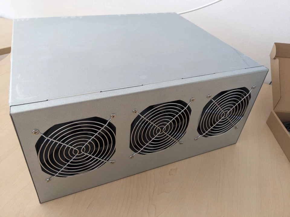 19 Zoll Mining Rack für 8 Grafikkarten Server Gehäuse RIG GPU Miner Housing NEU - Bild 4 von 4