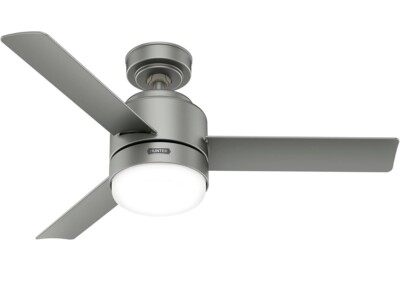 Hunter Fans 51845 Gilmour - 3 Blade Ceiling Fan with Light Kit In Modern