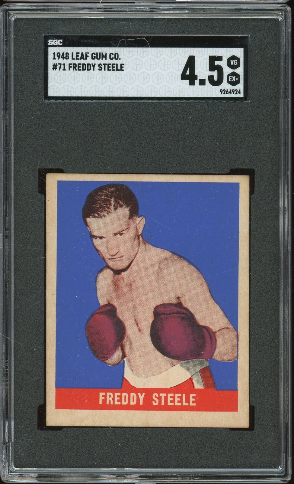 1948 Leaf Boxing #71 Freddy Steele SGC 4.5
