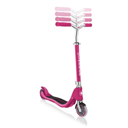 Globber FLOW 125 Scooter - Ruby, 2 wheel scooter for ages 5yo+ - Picture 5 of 7
