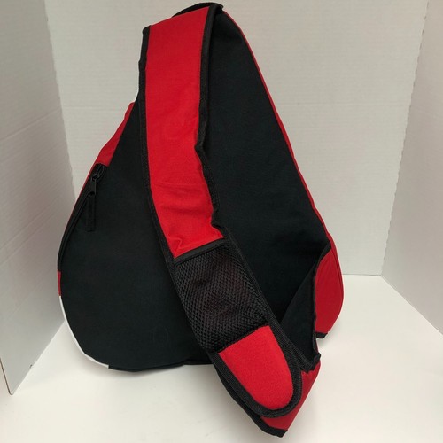 MLB Los Angeles Angels Slingback Backpack Baseball Red w/Logo Canvas + Pocket - Picture 3 of 17