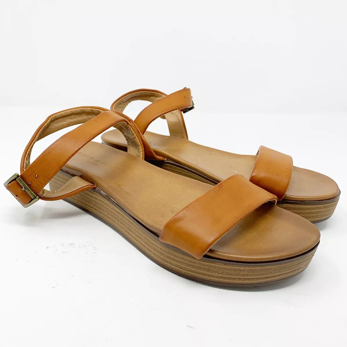 Platform Sandals 8.5 Rock Candy Cashee Tan Camel eBay