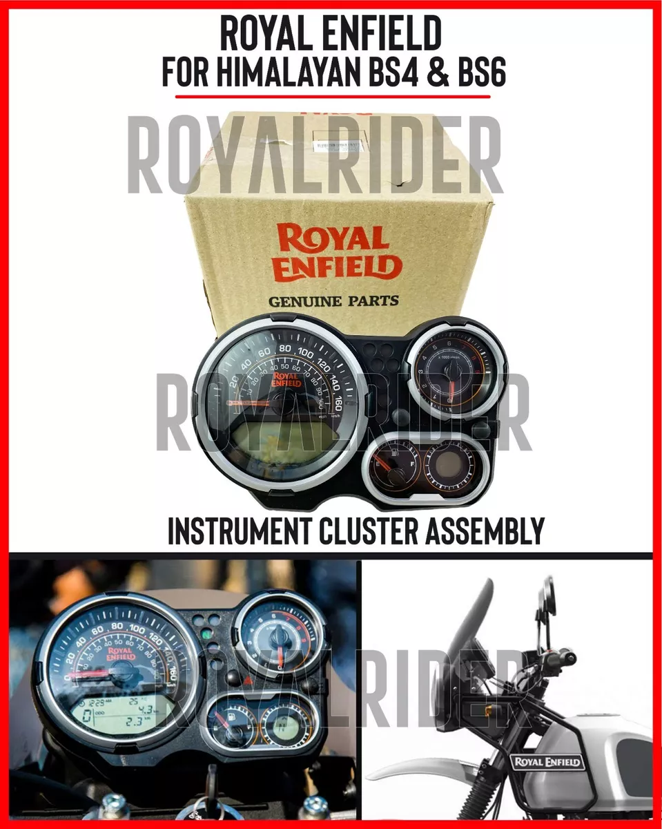 Himalayan bs6 discount instrument cluster