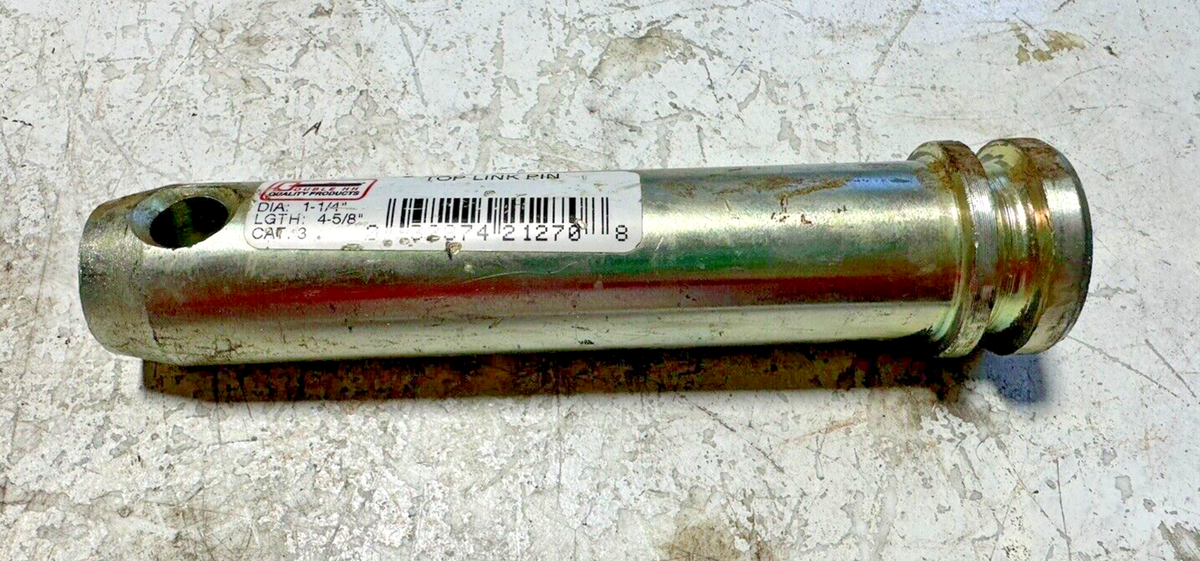 Double HH Top Link Pin Cat 3 1-1/4 x 4-5/8 In | eBay