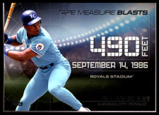 2015 TOPPS UPDATE TAPE MEASURE BLASTS #TMB9 BO JACKSON KANSAS CITY ROYALS