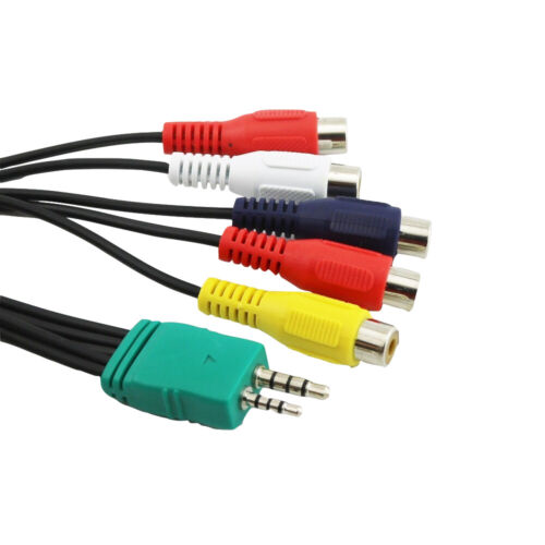 Video AV Component Audio Adapter Cable For Samsung LED TV BN39-01154W BN3901154W - Picture 3 of 6
