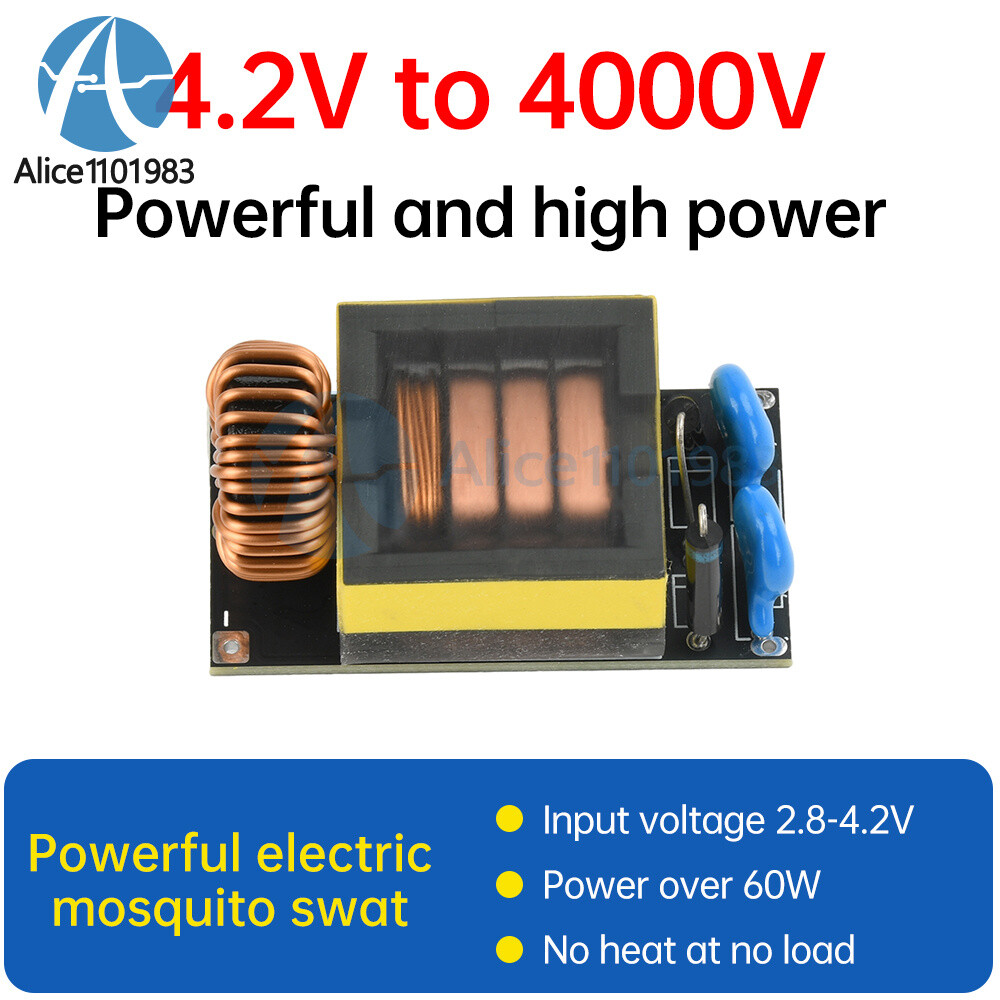 SEV POWER Board M　パワーボードエム　一般家庭用 DC 3.7V to 4kV High Voltage DIY Electric Mosquito Swatter Circuit