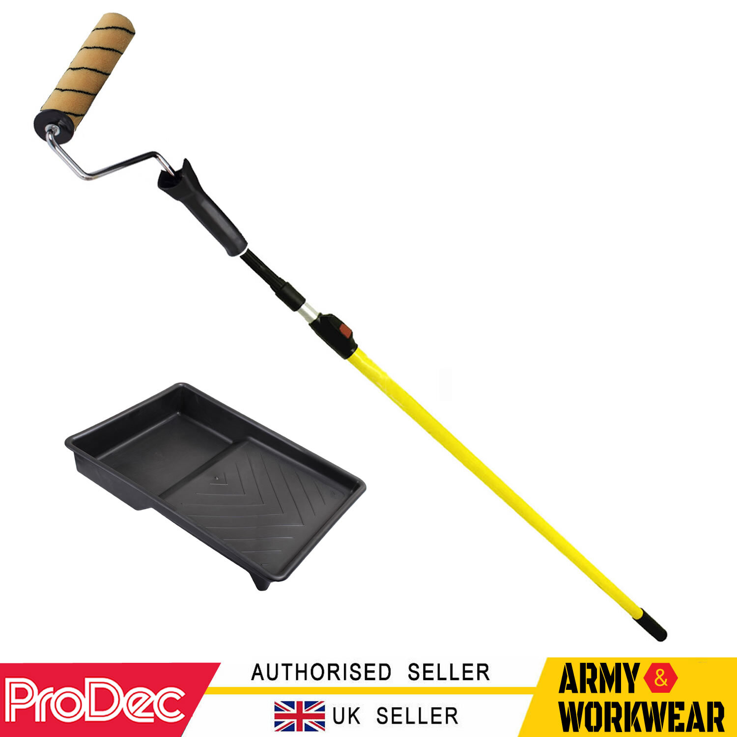 Prodec Emulsione Kit Rullo 22.9cm Tigre St Spessore Medio & Tray Pittura &