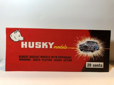 #ad HUSKY MODELS ORIGINAL 1966 HOBBY STORE FLYER METTOY PLAYCRAFT SALES LTD. $30.00