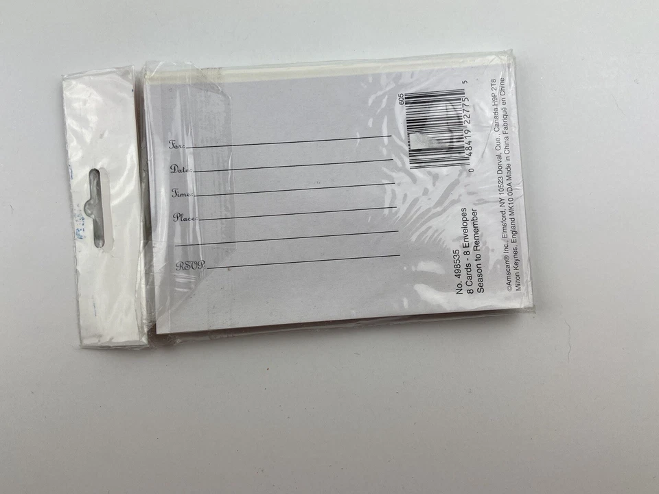 Lot Of 6 Season to Remember Green Holly Christmas Holiday Party Invitations - Image 4 of 4