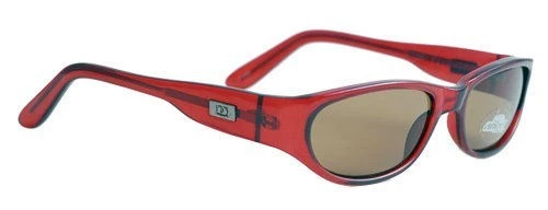 Gafas de sol Angel Aphrodite monturas rojas translúcidas/lentes marrones aprox. De colección 2002 Foto 2 de 2