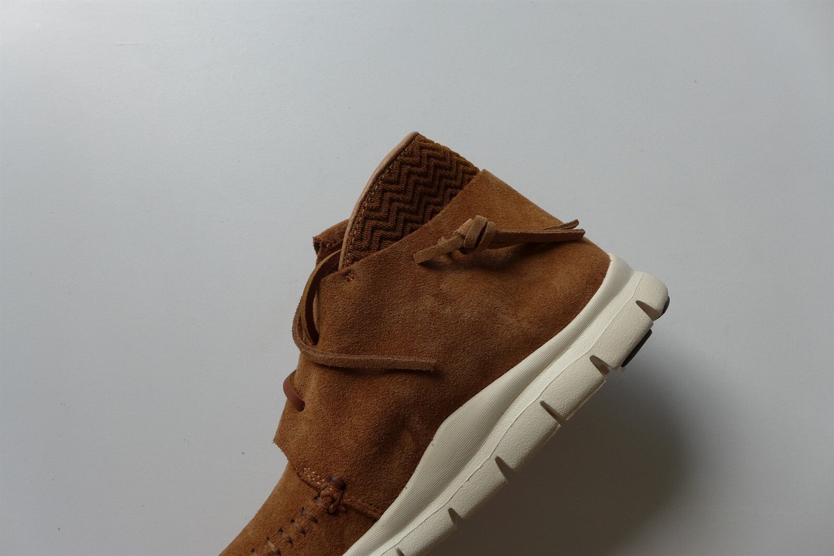 Visvim Ute Moc Trainer Hi-Folk in Brown Suede, sizes US 9 & 10