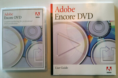 Adobe Encore DVD Full Version for Windows XP, 2000, 98, NT - Mint Condition