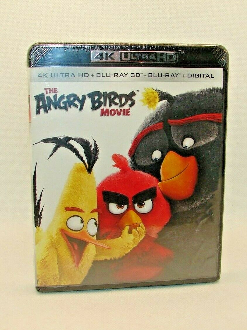 The Angry Birds Movie (Ultra HD, 2016) *Brand New* Sealed