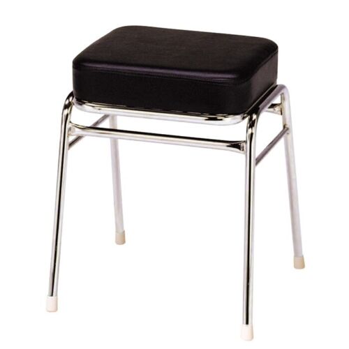 Arcade Game Stool Chair Taito VIWLIX Thick Cushion Type TC1-49M Leather Yellow - Picture 2 of 10