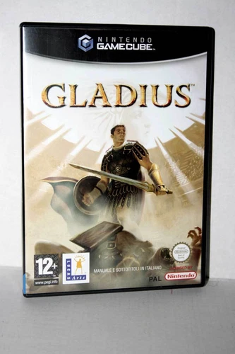 GLADIUS GAME USED GREAT GAMECUBE ITALIAN EDITION PAL LUCAS ARTS FR1 32983