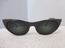 Vintage 1950s Cat Eye Eyeglasses Sunglasses American Optical Frames Only Brown