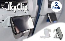 SkyClip Airplane Cell Pe Ba of Seat Iight Tray Table Clip and