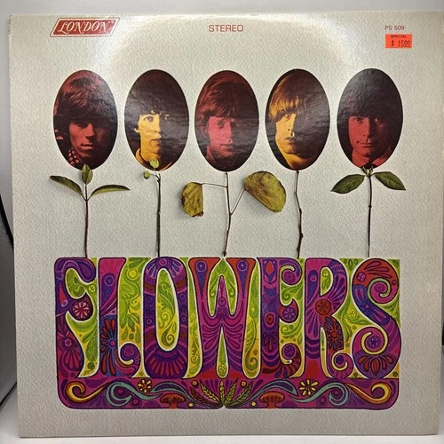 The Rolling Stones Flowers Vintage Record London Records Inc. #PS 509 Excellent