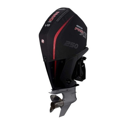 Mercury 8M0228535 Vented Splash Cover for 4.6L V8 250hp Pro XS, Black