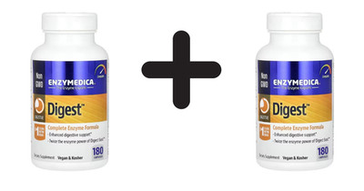 2 x Enzymedica Digest - 180 vcaps (235,97 EUR/kg)