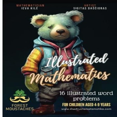 Forest Mustaches 16 illustrated word problems Amazon Digital Serv