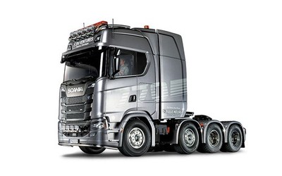 Tamiya Maßstab 1:14 Scania 770S 8x4/4 RC Truck Modellbausatz