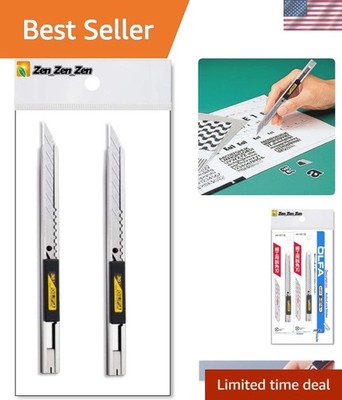 OLFA 141B 9mm Stainless Steel Auto-Lock Utility Knife - 2 Pack with Our Shop ...