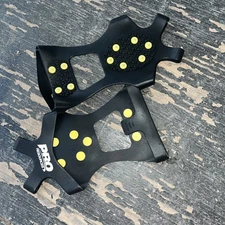 2 SFEE Ice Cleats for Boots Shoes, Snow Grips Cleats for Ice and Snow. Size XL