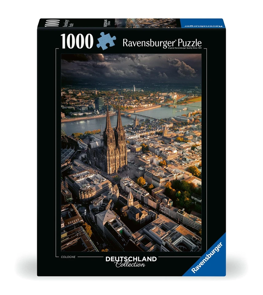 Ravensburger 12000483 - Cattedrale di Colonia - puzzle 1000 pezzi – puzzl 98BJ - Immagine 2 di 4