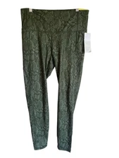 New! All In Motion XL Reptile Green High-Rise 7/8 Legging